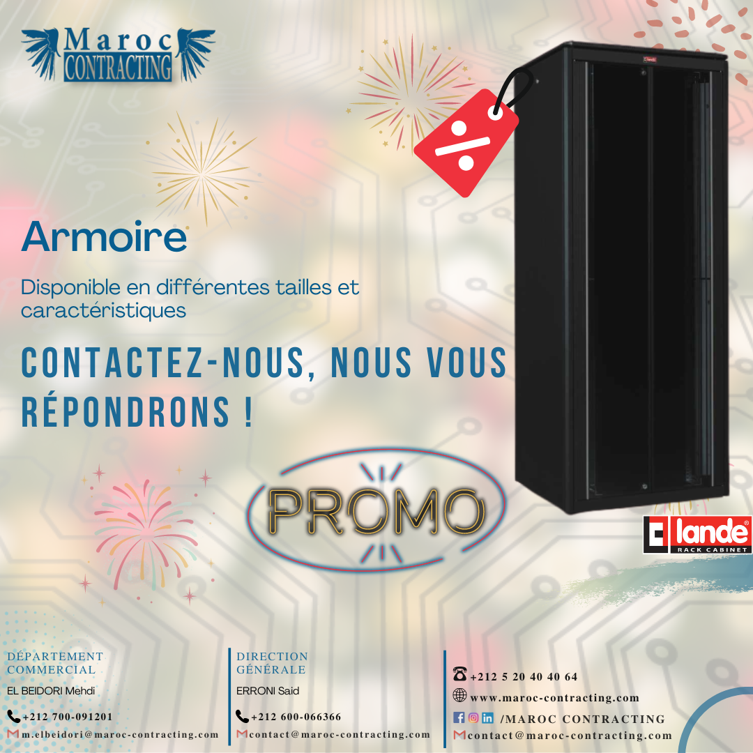 Nouvelle promotion sur nos « Armoires »